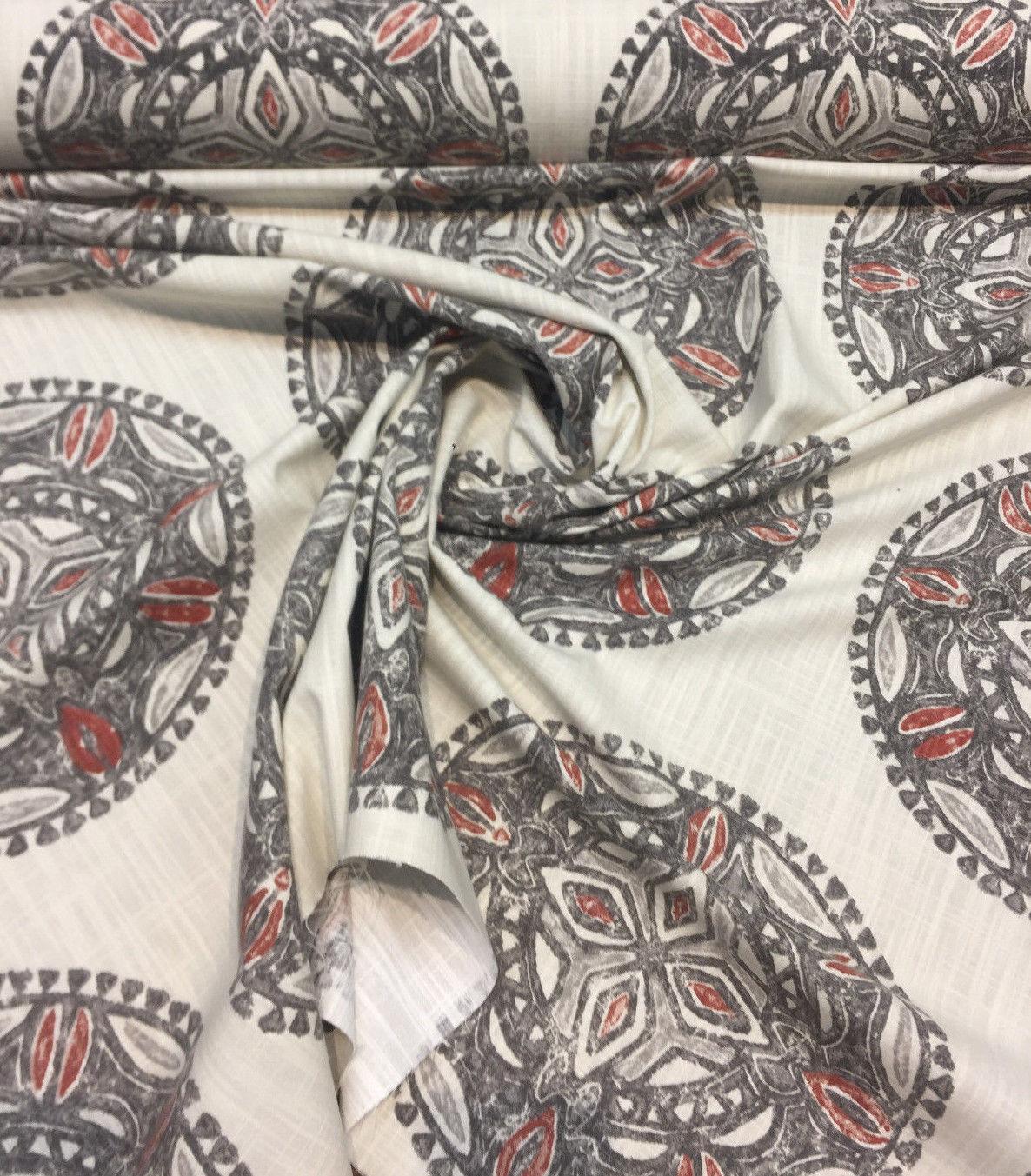 Robert Allen Amapondo Bark 100 Percent Cotton Fabric - Bark, 55" Width, 13.5" Horizontal Repeat, 12.75" Vertical Repeat (1 Yard)