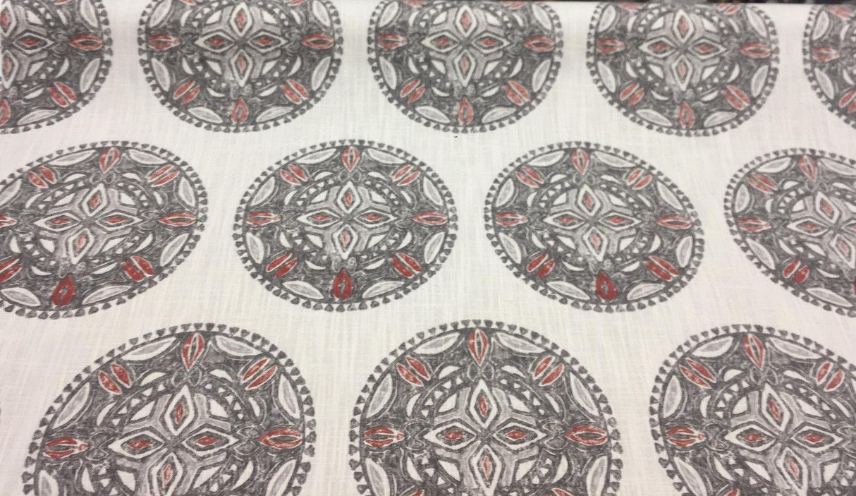 Robert Allen Amapondo Bark 100 Percent Cotton Fabric - Bark, 55" Width, 13.5" Horizontal Repeat, 12.75" Vertical Repeat (1 Yard)