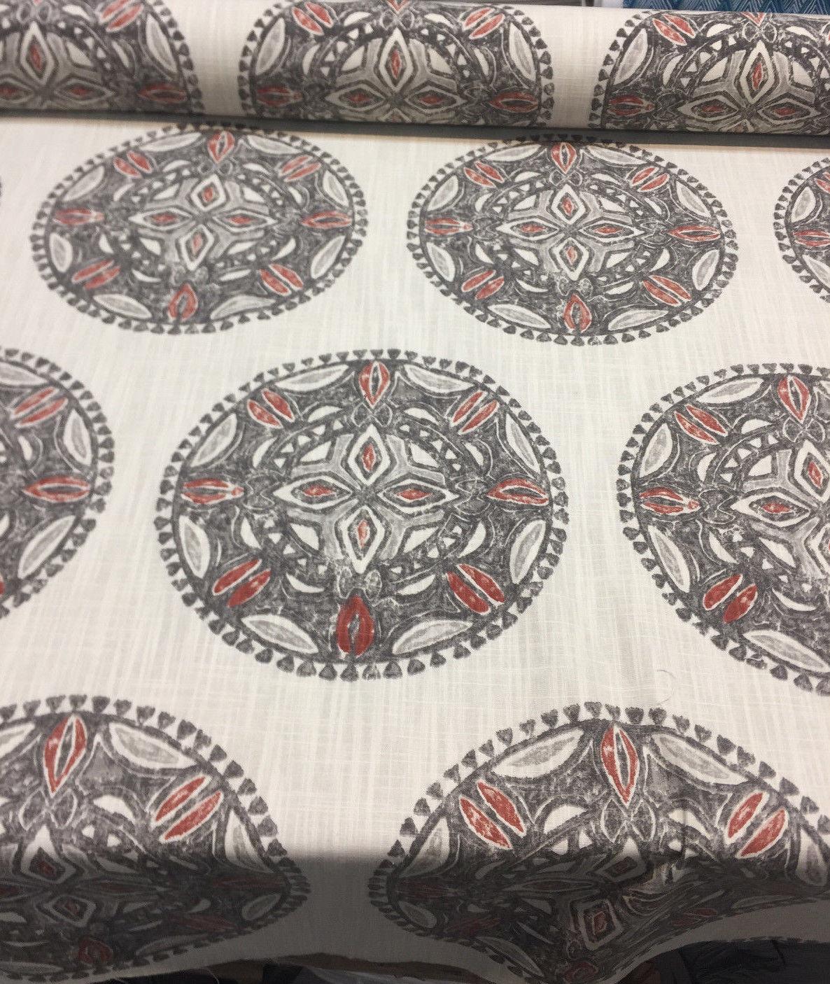 Robert Allen Amapondo Bark 100 Percent Cotton Fabric - Bark, 55" Width, 13.5" Horizontal Repeat, 12.75" Vertical Repeat (1 Yard)