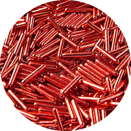Celebakes Red Rod Dragees, 3.3 oz. Sprinkles