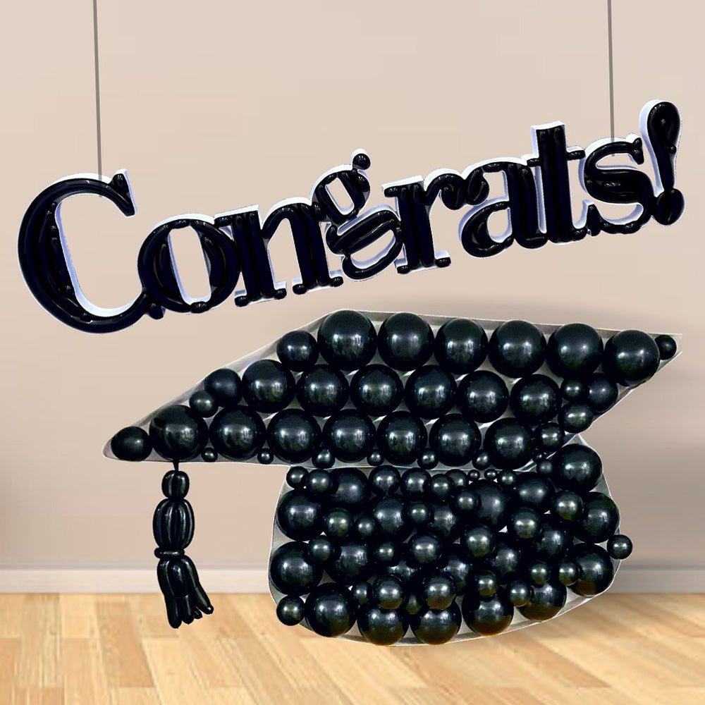 Balloon Frame Congrats Mosaic Frame