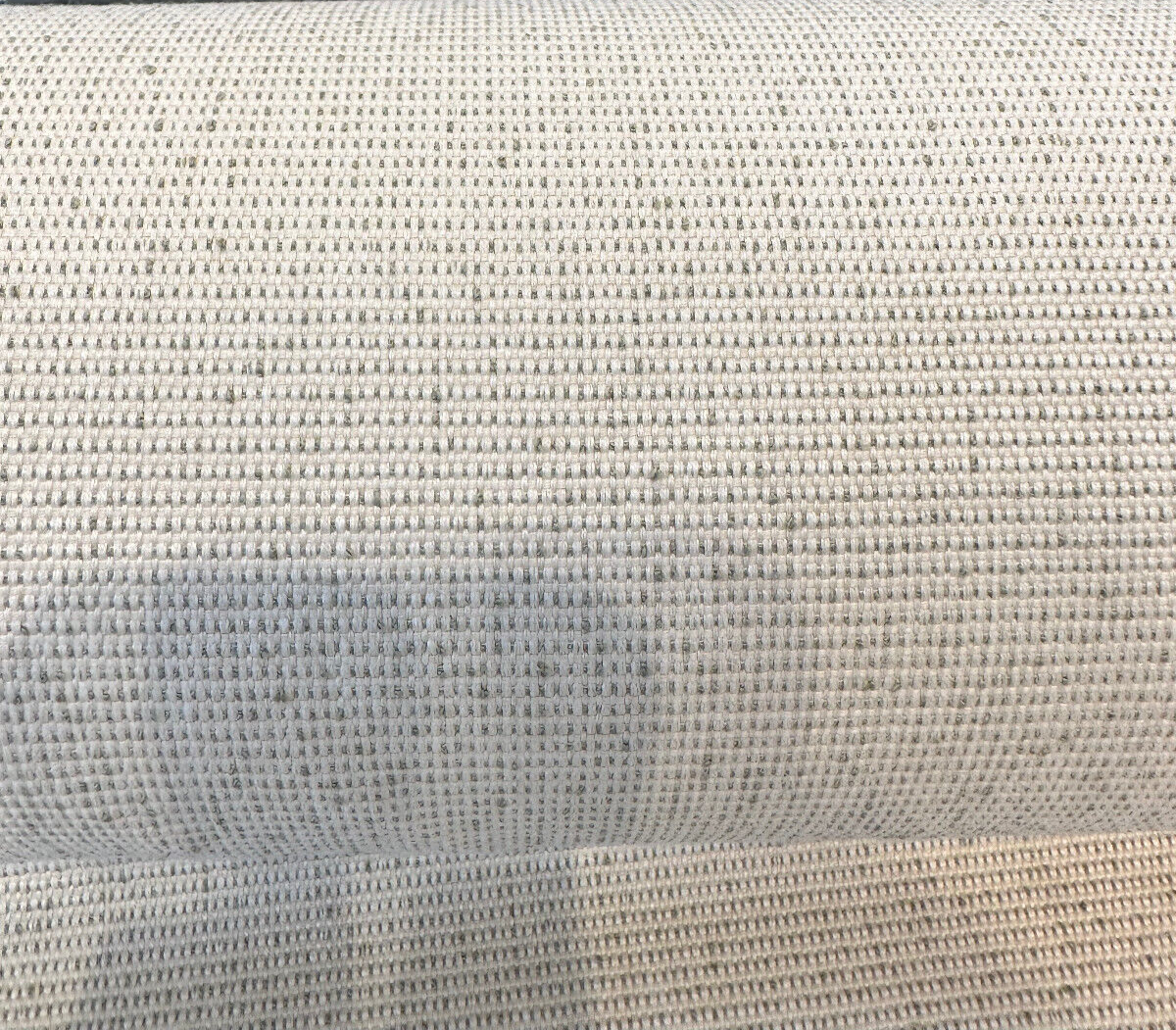 Sunbrella Vintage Slub Solution Dyed Acrylic Fabric - Sand With Green Specs, Flat Weave, 57" Width (1 Yard)