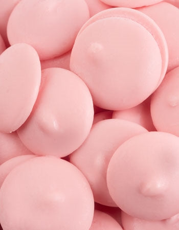 Make'n Mold Pink Vanilla Flavored Candy Wafers - 12 Ounce Bag