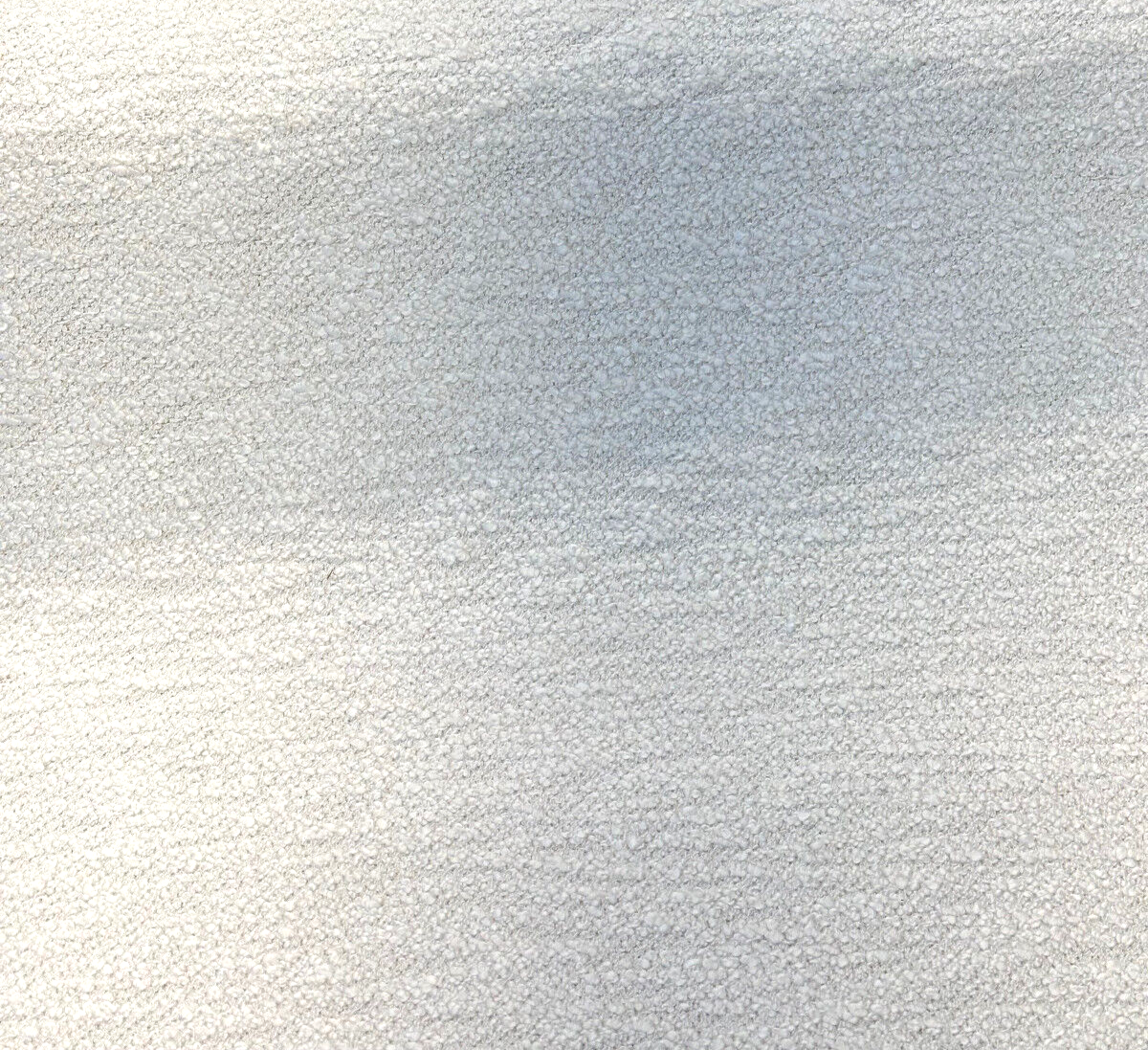 Sunbrella Luxe Boucle Acrylic Fabric - White Boucle, 54" Width (1 Yard)