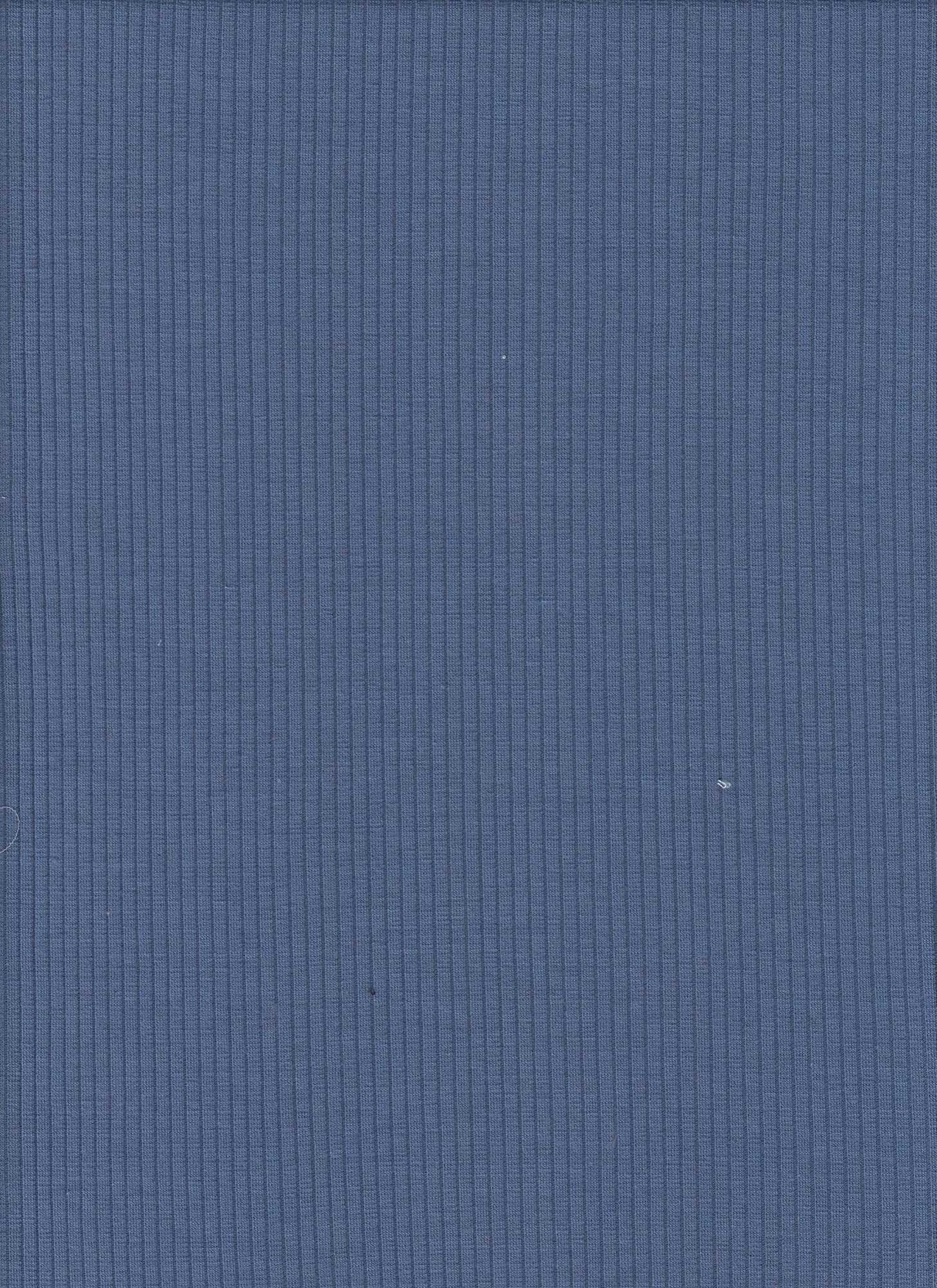Rib Solid Stretch Knit Fabric