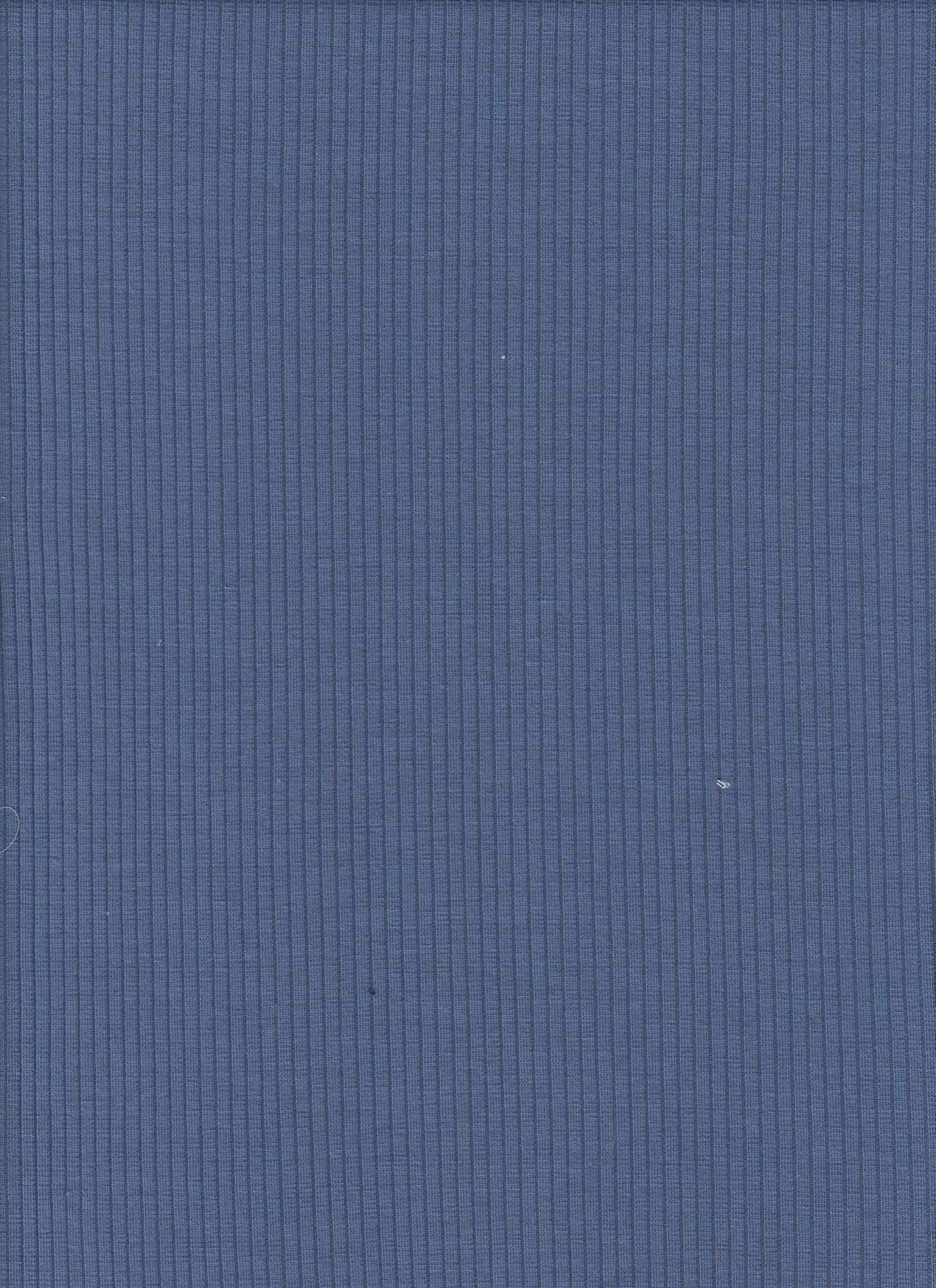 1 Yard 4x2 Rib Solid Knit Fabric, 52/54'' Wide Polyester Rayon Spandex Blend