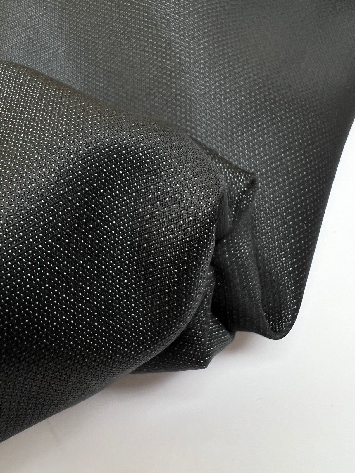 Wool Blend Jacquard Gray Black Fabric