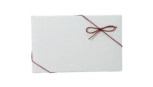 Red Stretch Loops for Half Pound Candy Boxes - 50 Pack