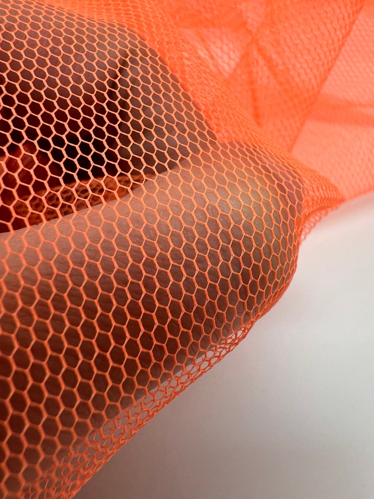 Polyamide Mesh Fabric Orange