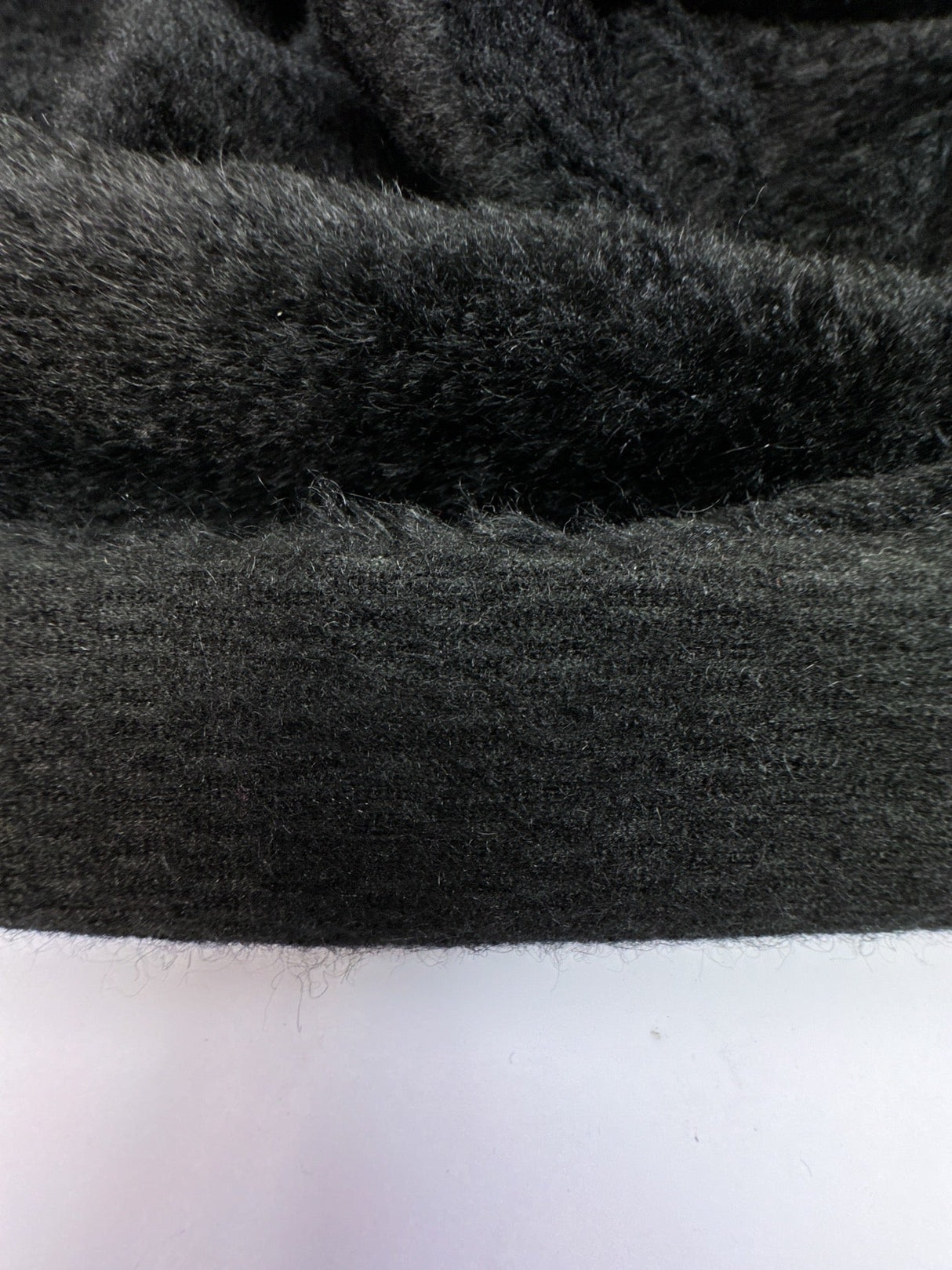 Black Polyamide Elastane Knitted Fabric