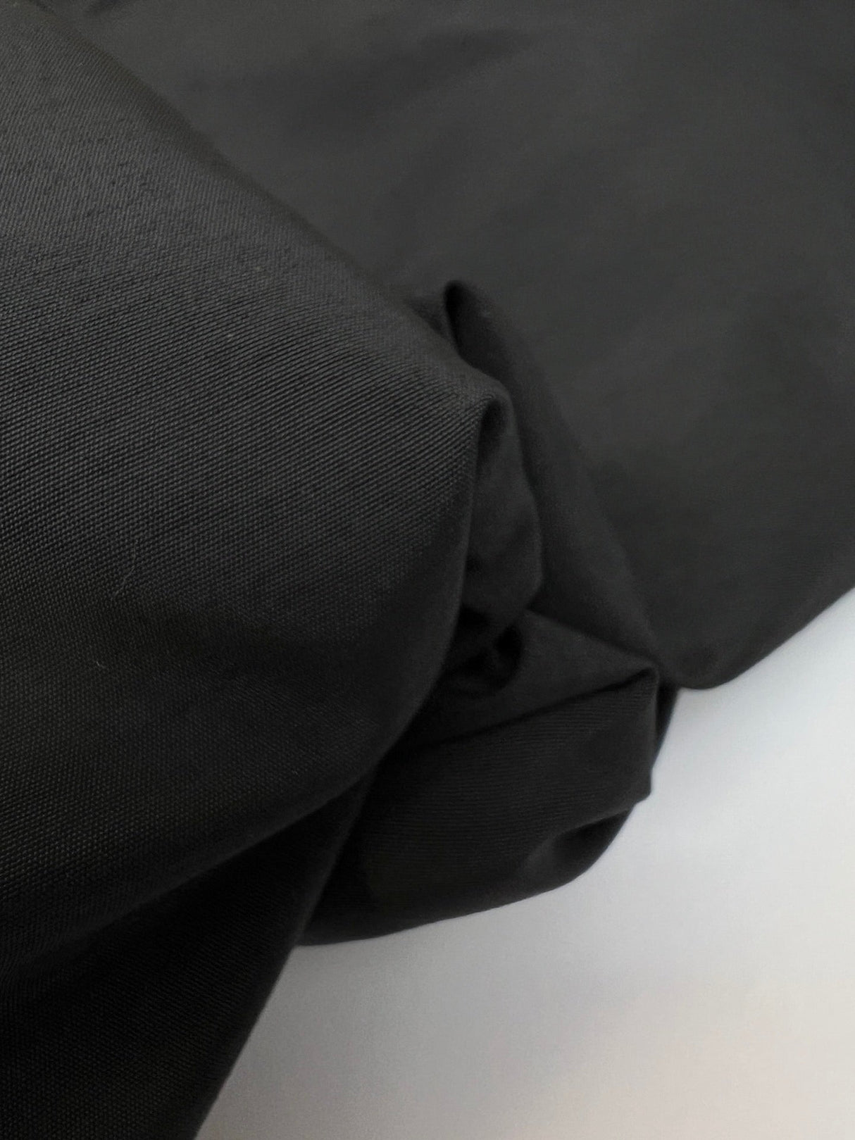 Polyamide Rep Weave Fabric Black