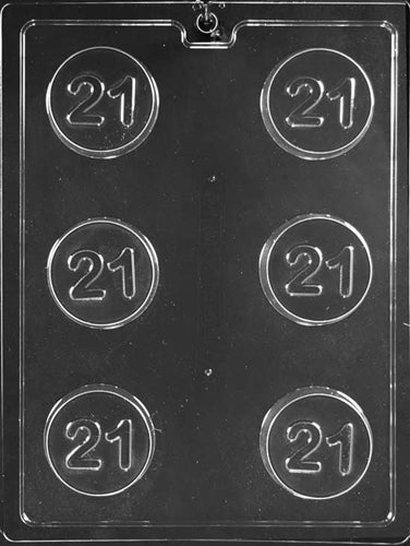 21 Sandwich Cookie Chocolate Mold - LPL043
