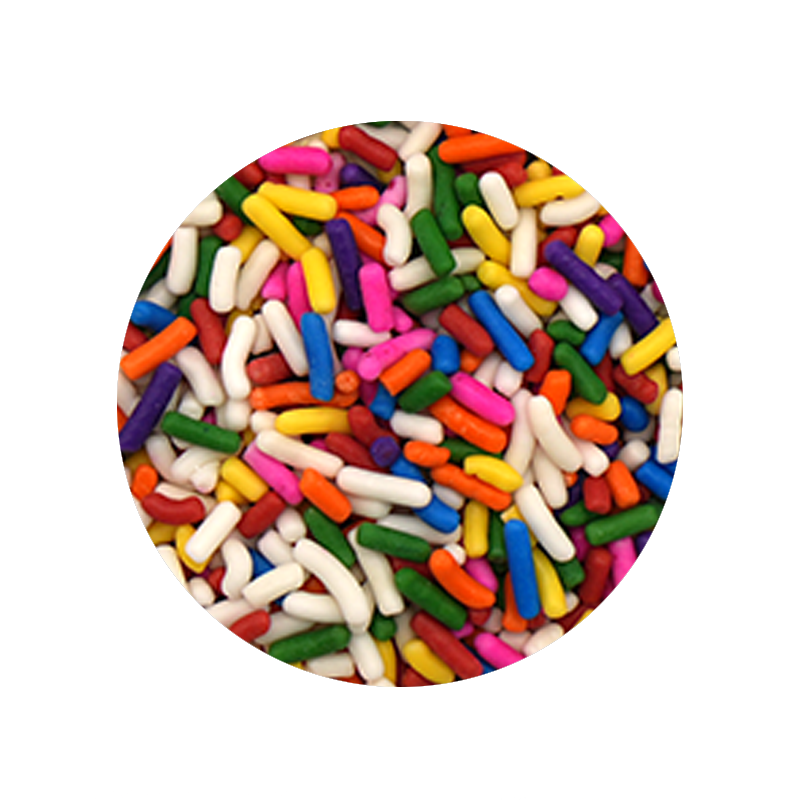 Rainbow Sprinkles - Bulk Bin 5574 (10 pounds)