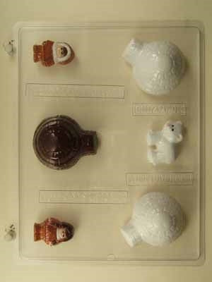 Igloo with Polar Bear Chocolate Mold