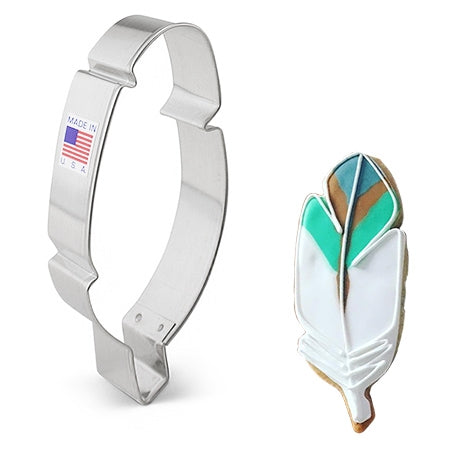 Cookie Cutter Feather 4-1/2" - 7902A
