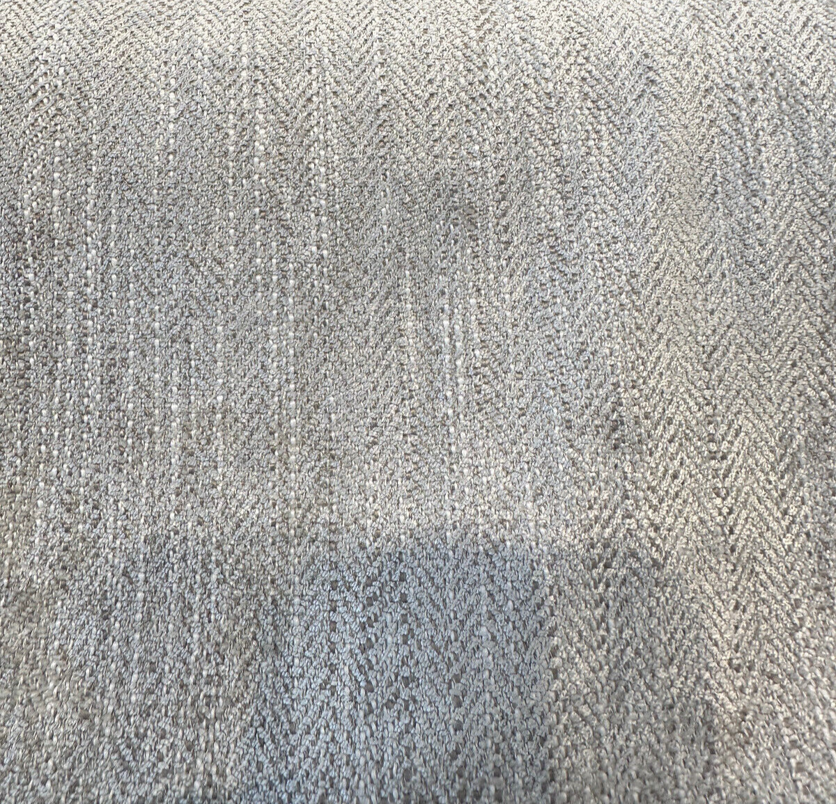 Capital Gains Chenille Upholstery Fabric - Whisper Taupe Herringbone, 54" Width (By The Yard)