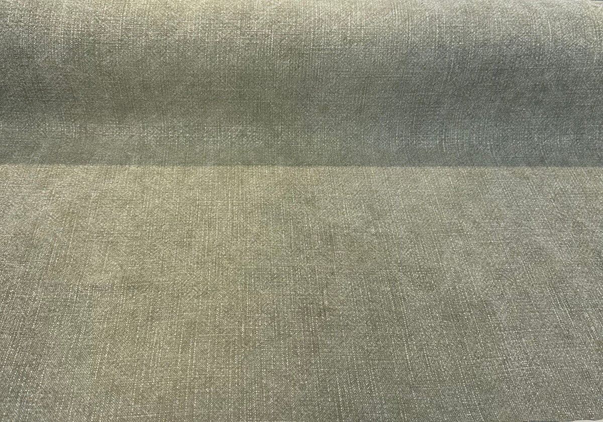 Belgian Linen Drifter Linen Fabric - Olive Green, Shabby Chic, 56" Width (By The Yard)