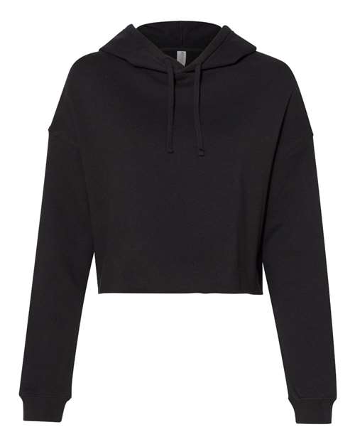 Women's Lightweight Crop Hooded Sweatshirt