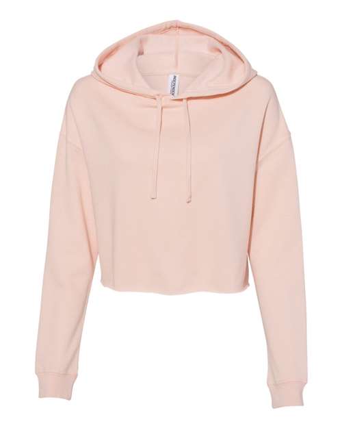Women's Lightweight Crop Hooded Sweatshirt