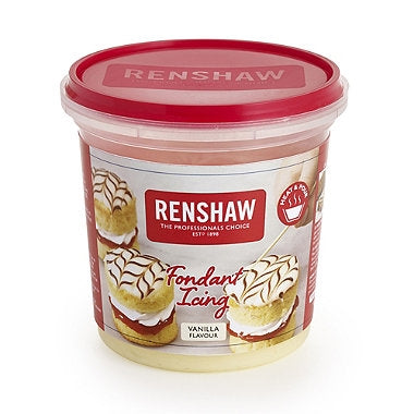 Renshaw Ready to Roll White Fondant - 5 Pounds