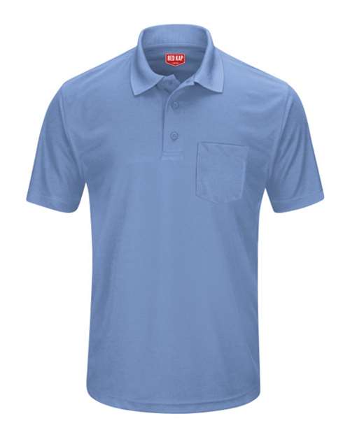Red Kap Men's Performance Knit Pocket Polo