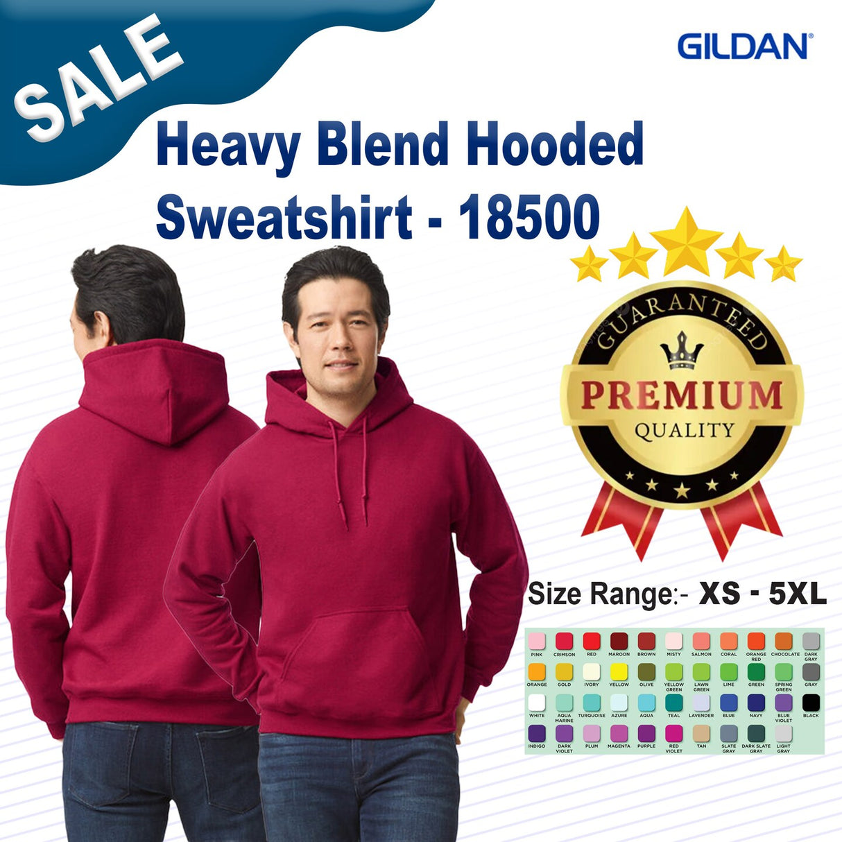 Gildan® Heavy Blend Hooded Sweatshirt