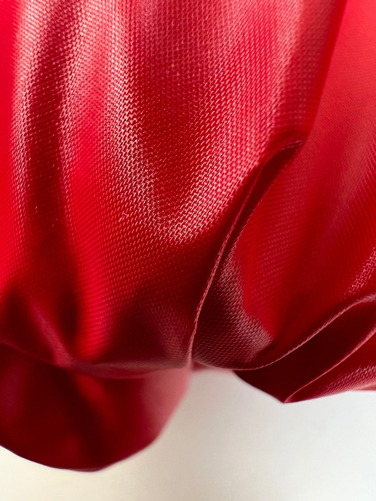 Red Polyester Woven