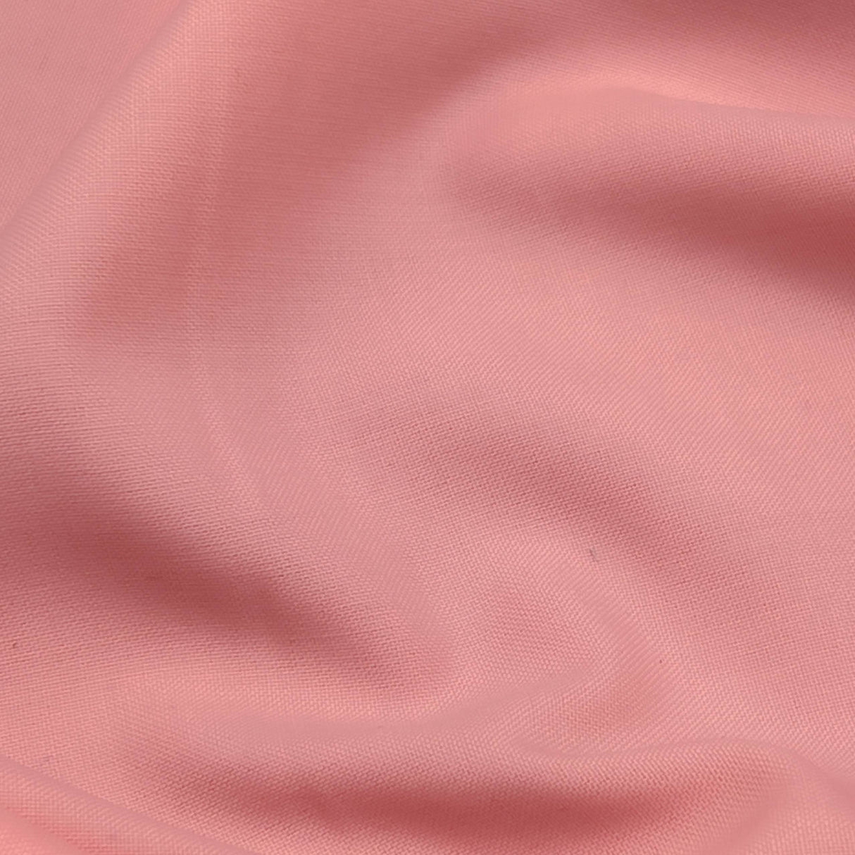 Pink Tropical Wool Blend Fabric - Pink Solid, 58/60" Width