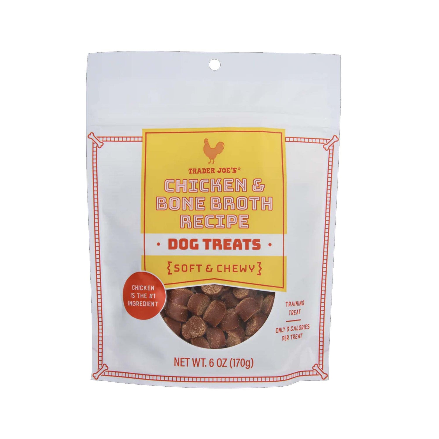Traders Joe's Chicken & Bone Broth Recipe Dog Treats