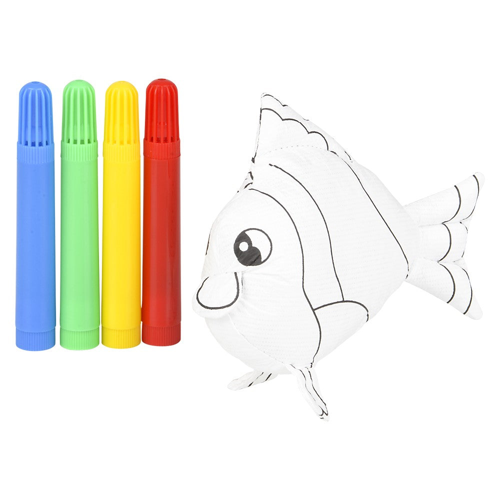 Color-A-Pal Fish Plush (1 PC)