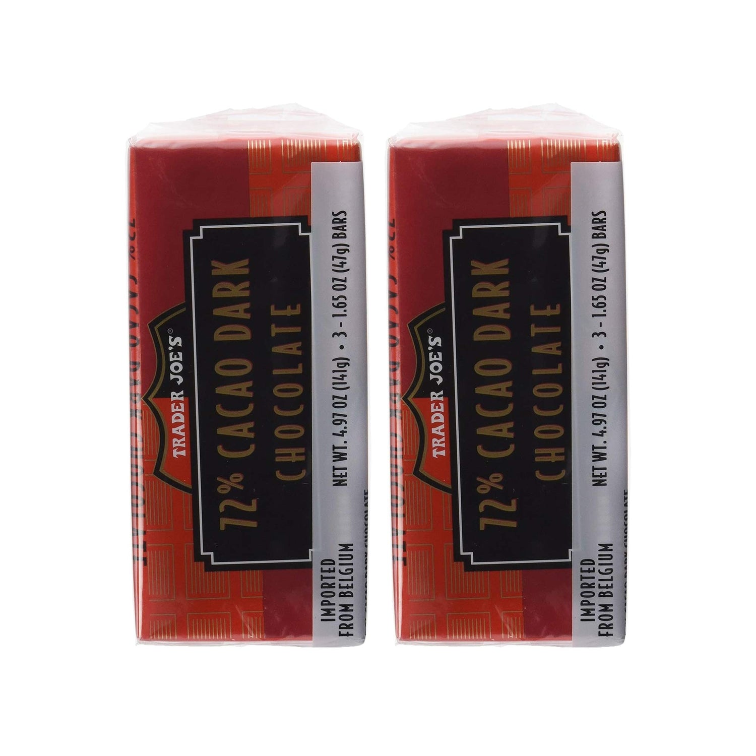Cacao Belgian Dark Chocolate Bars 3.5 oz