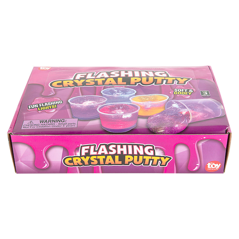 Flashing Crystal Putty (12 Pc Display)