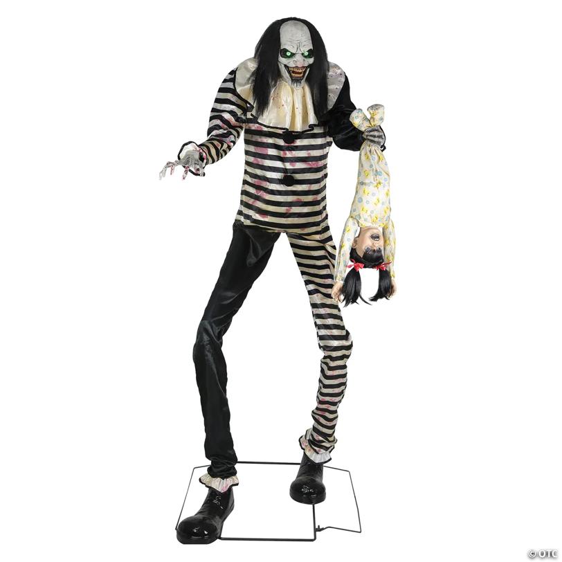 7' Animated Sweet Dreams Clown Prop