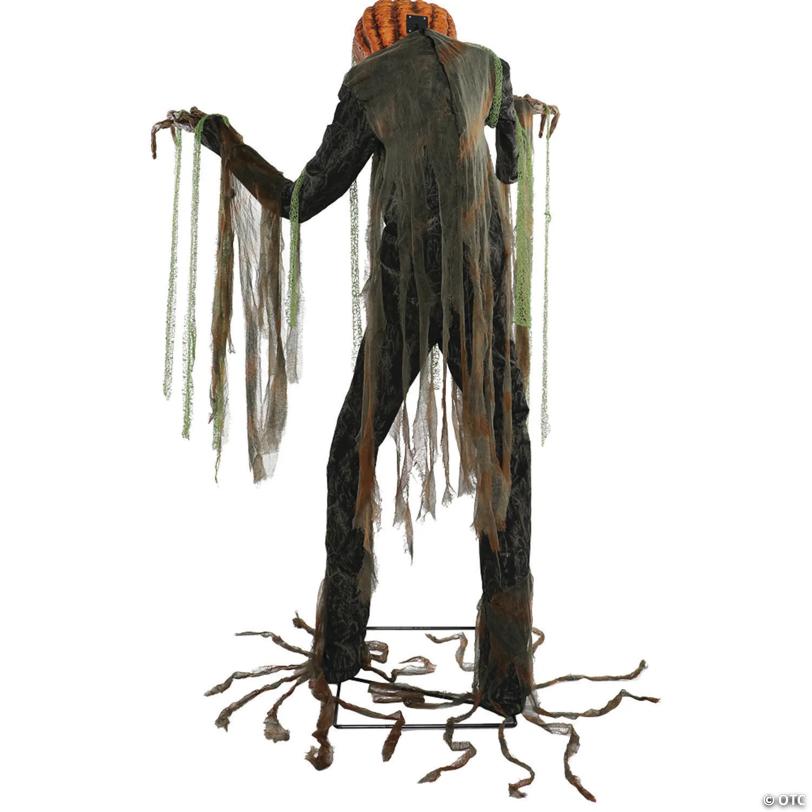 7 Ft. Animated Light-Up Root of Evil Jack-O’-Lantern Tree Monster Halloween Decoration