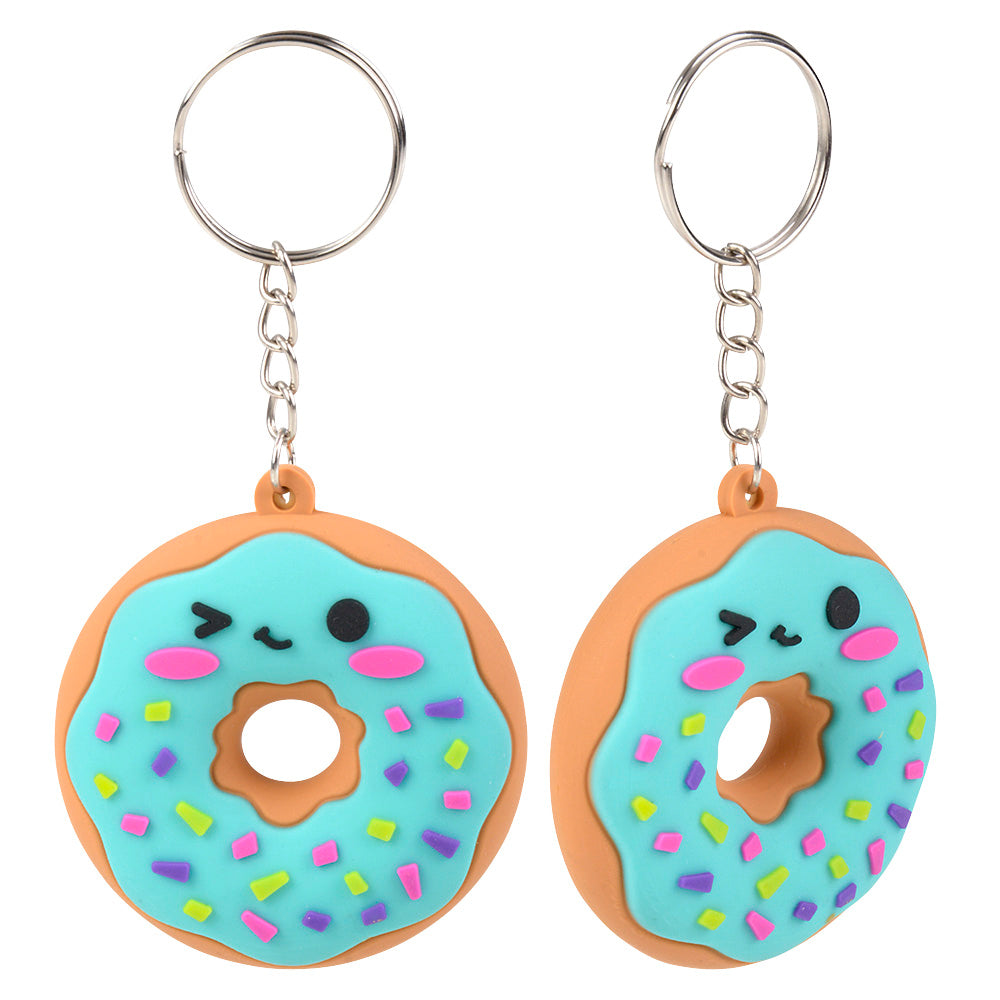 Donut Keychains (24 Pc Poly Bag)
