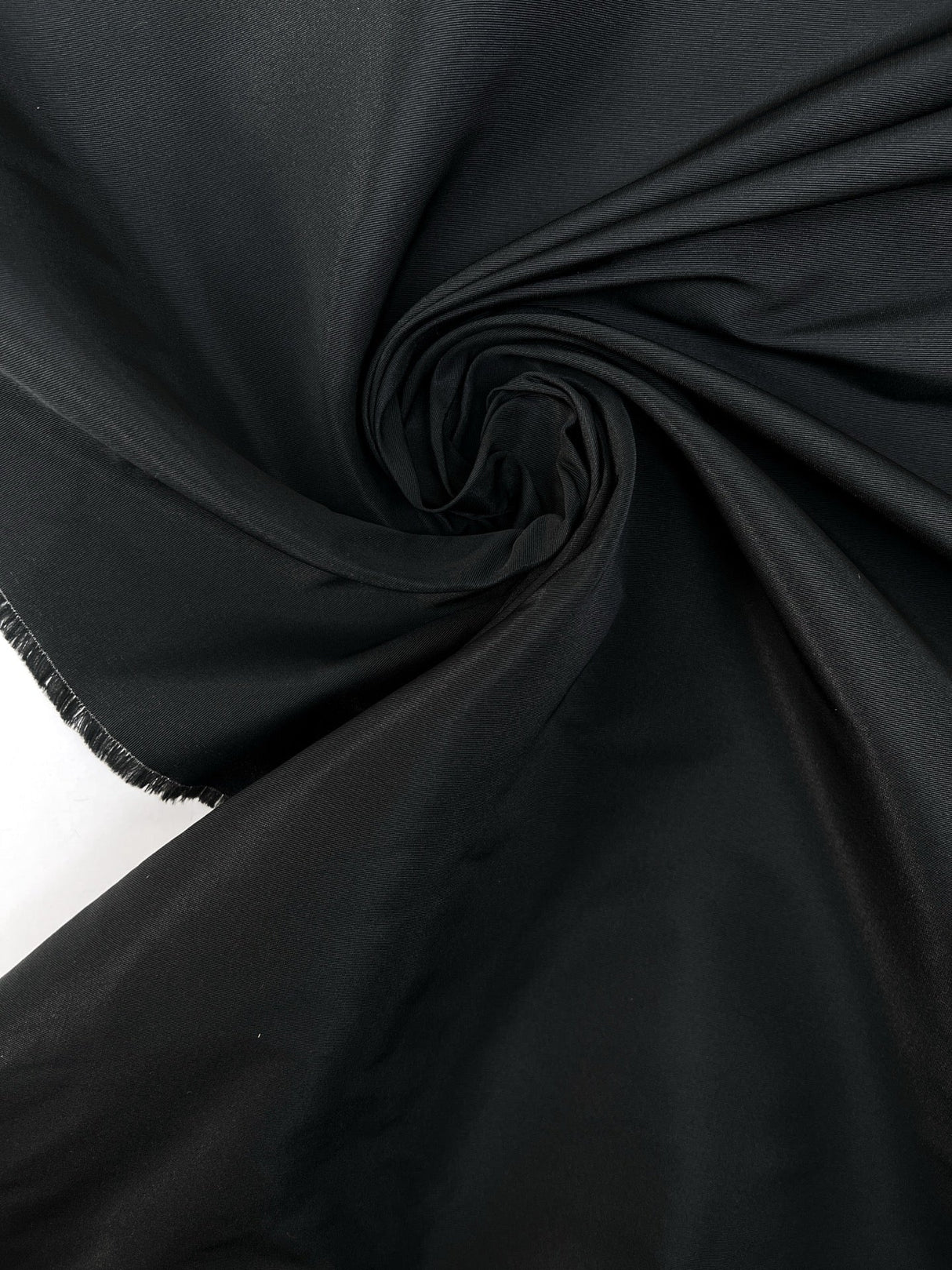 Black Polyamide Rep Weave Fabric