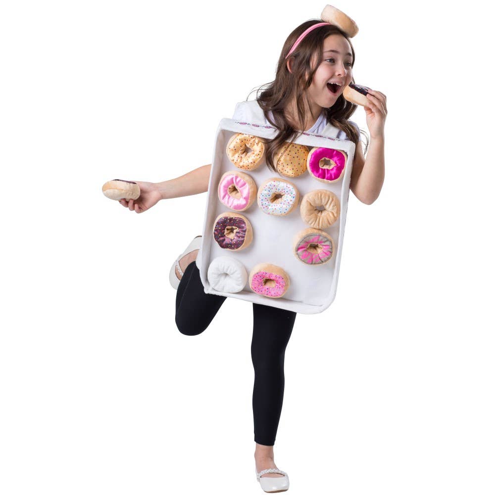 Kids Doughnut Box Costume - One Size Fits Most