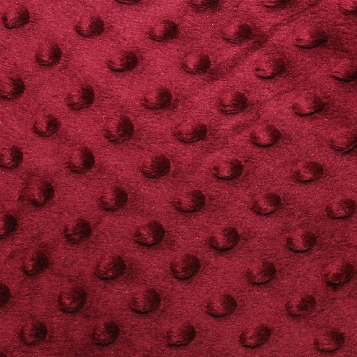 Minky Dimple Dot Faux Fur Fabric - 100 Percent Polyester, Embossed Dimple Dot, 60" Width (1 Yard)