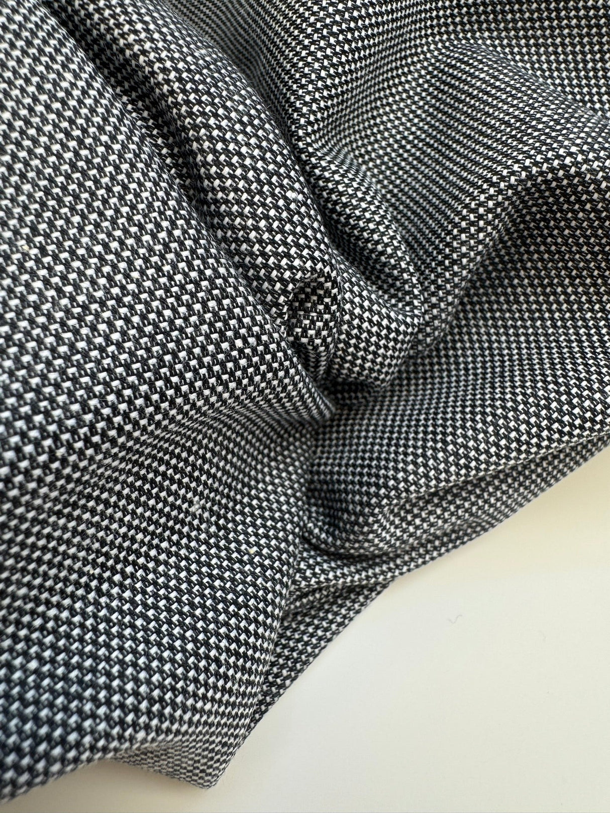 Italian Cotton Plain Weave Gray Shades Fabric