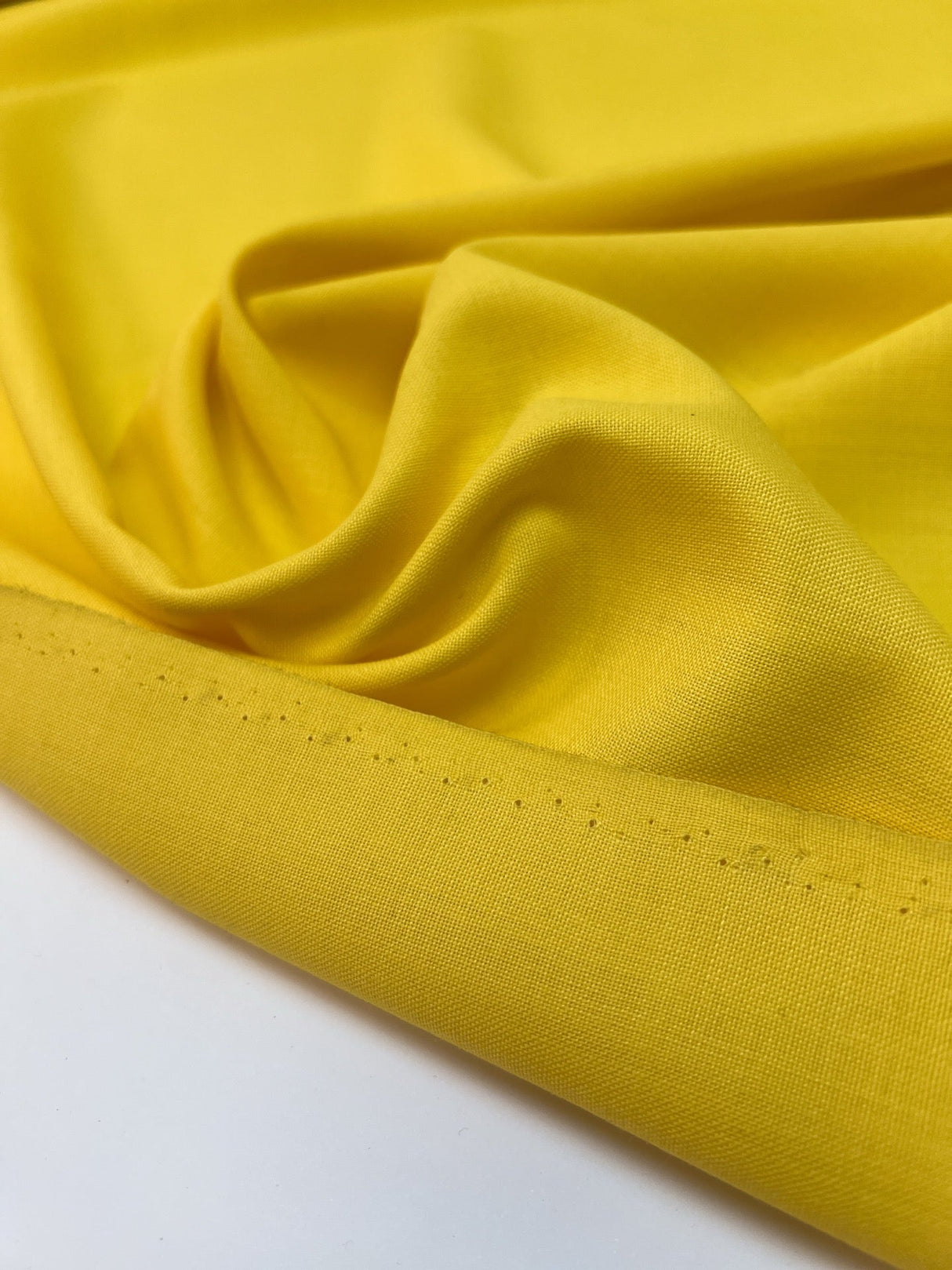Italian Yellow Wool Fabric