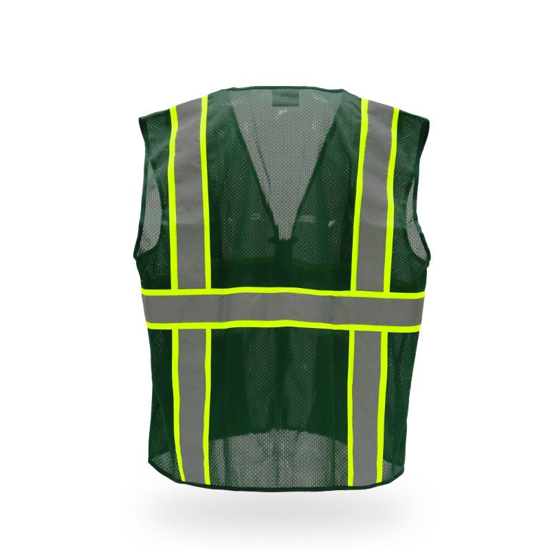 Multi pocket Safety Vest 10 Pack 100% polyester