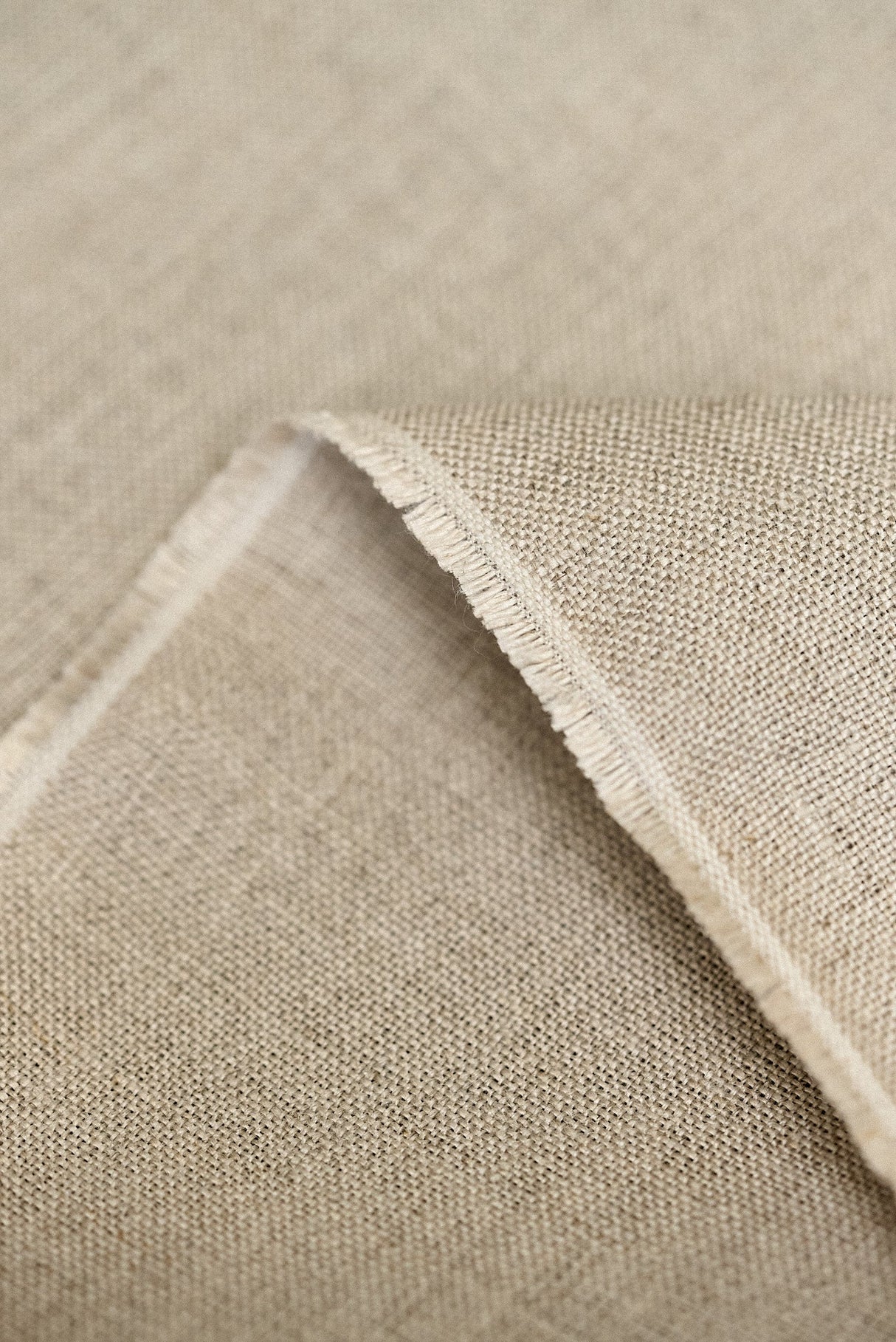 Pure Linen Fabric Natural