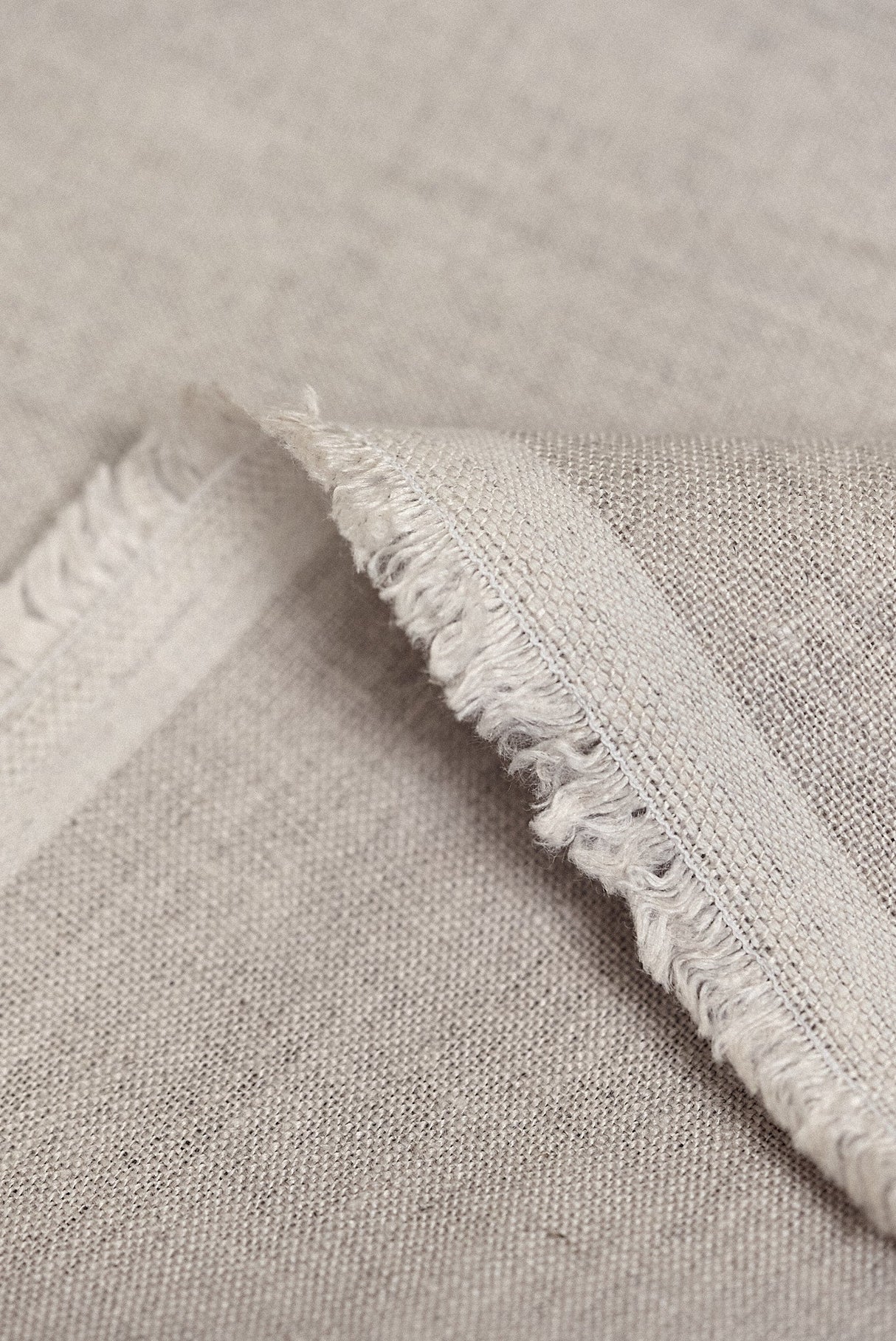Pure Linen Light Natural Fabric