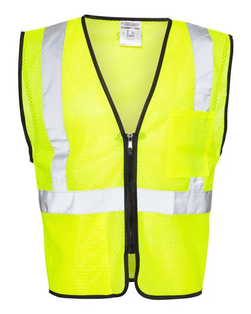 Double-Pocket Zippered Economy Class 2  Vest