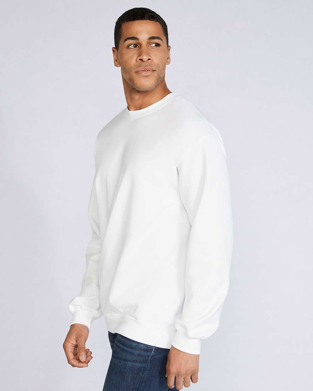 GILDAN® Softstyle Midweight Crewneck Long Sleeve Sweatshirt