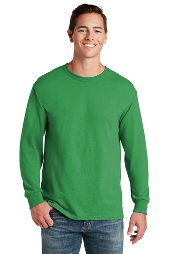 JERZEES® Dri-Power Long Sleeve Crewneck T-Shirt