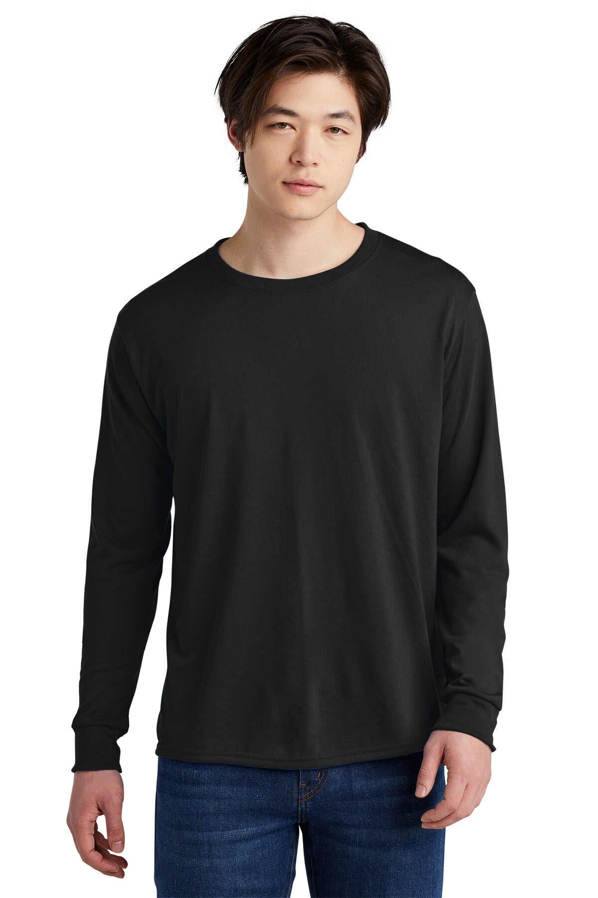 JERZEES® Dri-Power Classic Fit Crewneck Long Sleeve T-Shirt