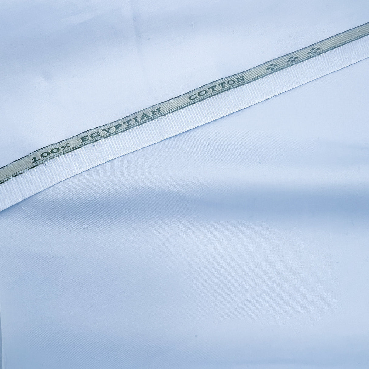 Light Blue Pima Cotton Shirting Fabric - Light Blue, Shirting Fabric, 56" Width (1 Yard)