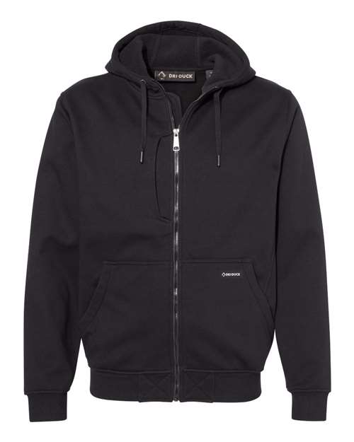 DRI DUCK Men's Bateman Bonded Power Fleece 2.0 Full-Zip Jacket