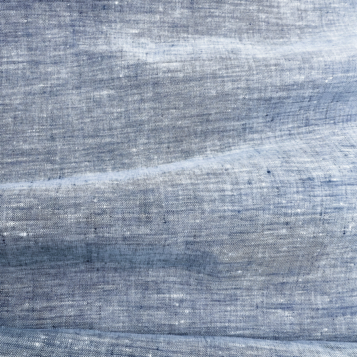Blue Linen Fabric - Blue, 60" Width (1 Yard)